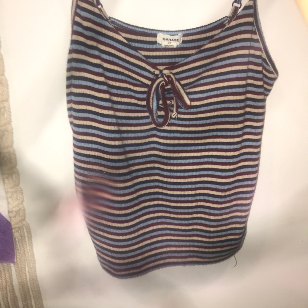 striped spaghetti strap top!